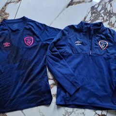 Umbro Ireland boys Jersey and Half zip 152cm age 11