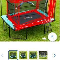 brand new replacement bounce mat and safety net 10ft x 7.5ft trampoline