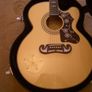 Epiphone EJ-200 SCE / N Electro Acoustic Guitar Image 2