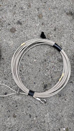Steel wire ropes 5mm x 10m