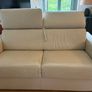 Italian Leather Sofa Bed Image 3