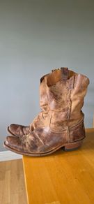 Full Leather Western Boots