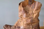 Full Leather Western Boots