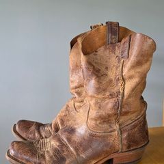 Full Leather Western Boots