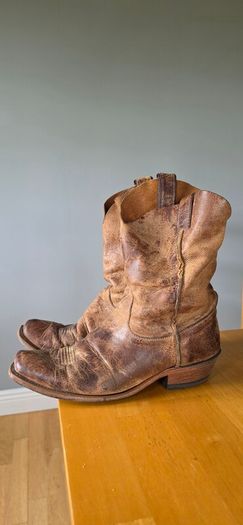 Full Leather Western Boots
