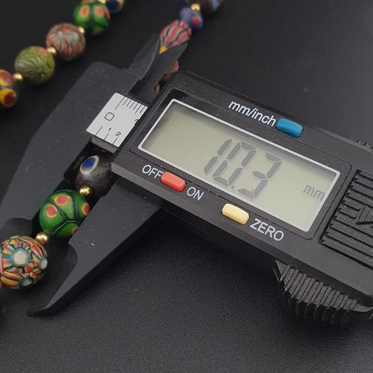 Ancient Style Gabri Thousand Eyes Glass Beads Necklace