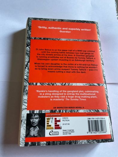 Ian Rankin Inspector Rebus crime series x 6 books