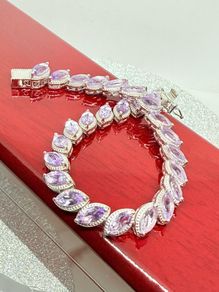 Moroccan Amethyst Cluster Bracelet