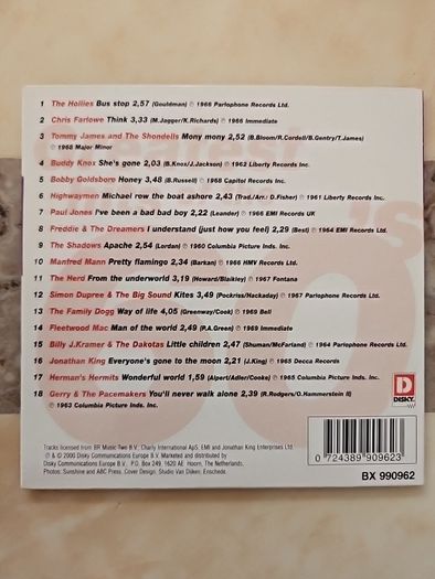 Greatest Hits Of The 60's  8CD Boxset
