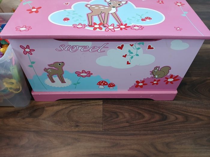 Playroom clear out, huge box of playdoh accessories. Multiple sets are included. Excellent condition, great value, wooden playbox included.Play doh