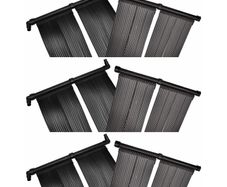 Solar Pool Heater Panel 6 pcs 80x620 cm