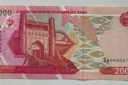 Uzbekistan 2000 Sum 2021 Banknote