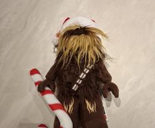 Lego Starwars Chewbacca Christmas Themed Soft Toy