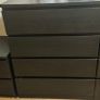 Chest of drawers small 2 draws and big 4 draws Image 3