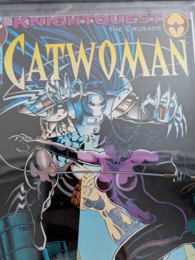 Catwoman Issue 7 and 21 CGC 9.8 Graded Comic Books Batman knightfall knightquest Balent DC