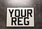 Pair Pressed metal plates
