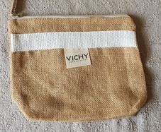 New - A Vichy Make-Up Bag - See Pics - #