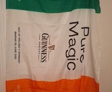 Vintage 2002 Guinness Ireland Large Flag