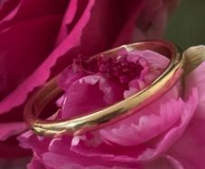18kt Vintage Yellow Gold Band