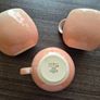 three round pink cups Image 3