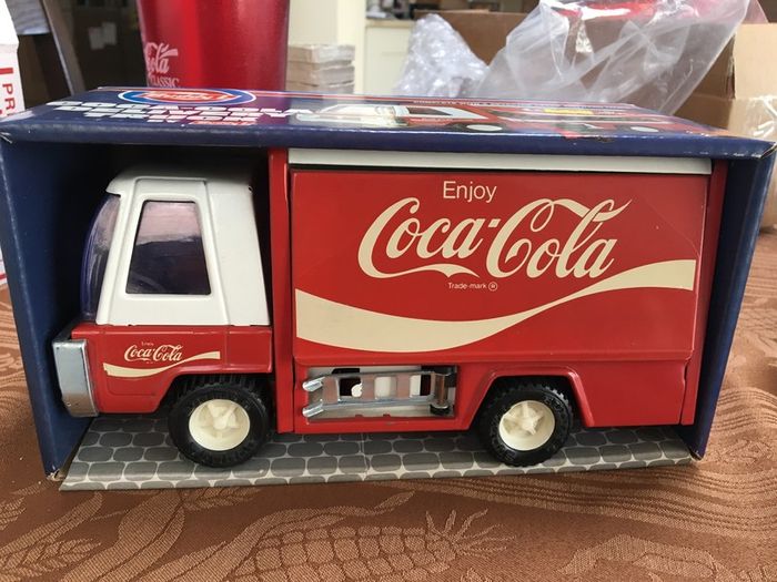 Coca Cola 1970 Rare Buddy L Delivery Truck