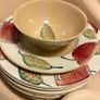 20pc Eden Pottery set, Apple design mint condition Image 2