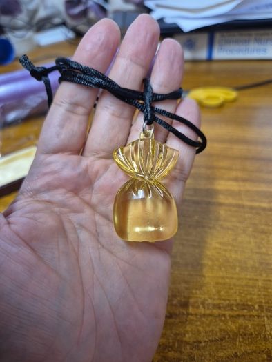 Golden Pouch Necklace