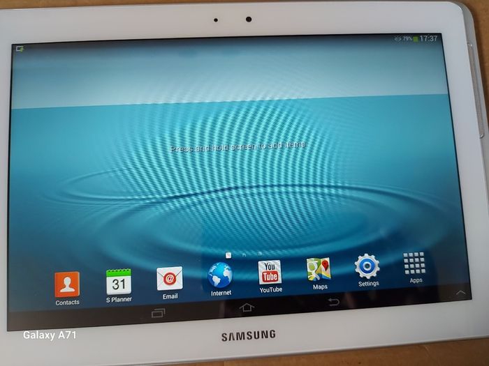 Samsung Galaxy Tab 2, white, 16GB, in excellent condition