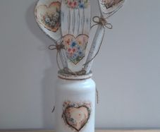 Set of  3 Decorative Kitchen Utensils in the Jar