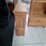 limed oak shelves and wall unit Image 9