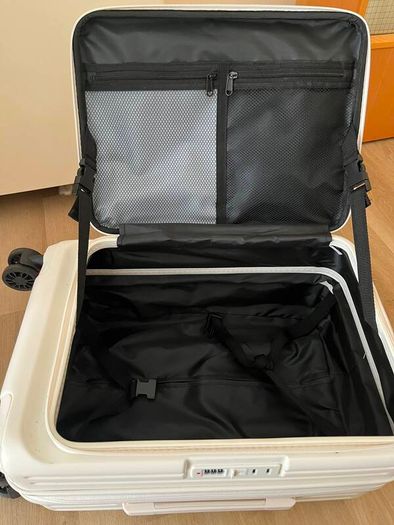 Small Suitcase 20" White