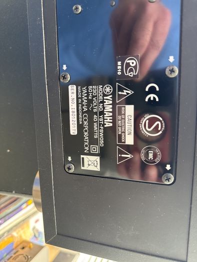 yamaha powered subwoofer