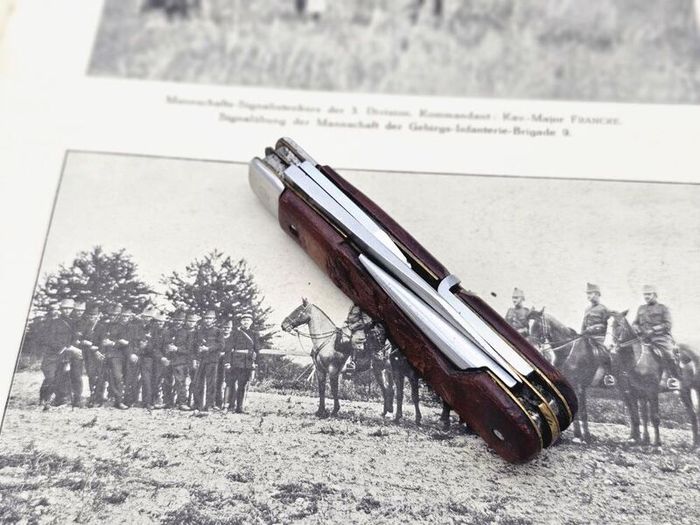 1920s Wenger Delemont 1908 Model Swiss Army Knife for Parts or Repair Restoration project