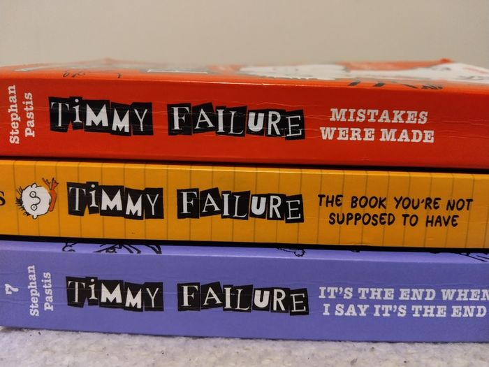 TIMMY FAILURE books By Stephan Pastis
