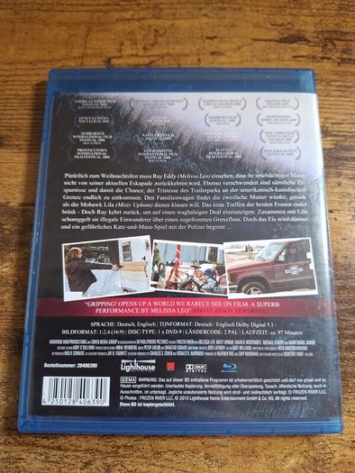 "Frozen River" (2008) Blu-ray, German Import - free standard postage