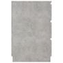 Writing Desk Concrete Grey 140x50x77 cm Chipboard Image 4