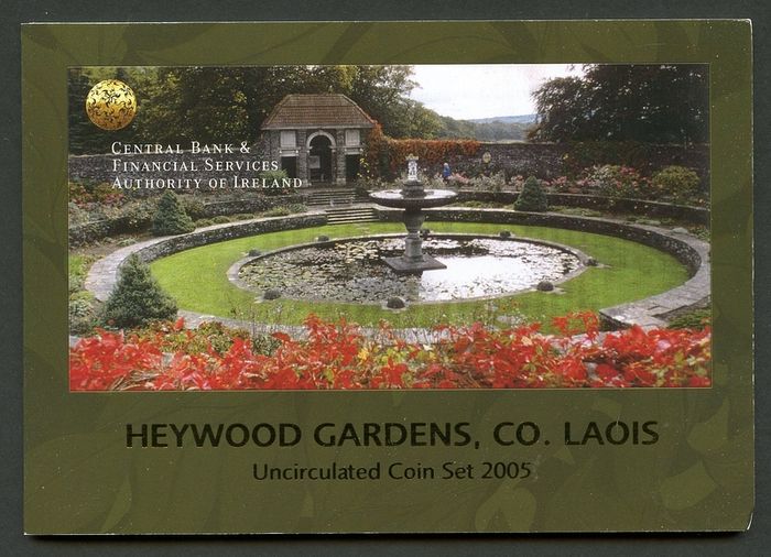 Ireland - 2005 Uncirculated Coin Set in Original Folder