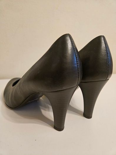 Gabor Nappa high tech leather soft & smart high heel court shoes black 95.310.87 RRP 65 euro 5.5 UK  & 6 UK NEW & BOXED SALE