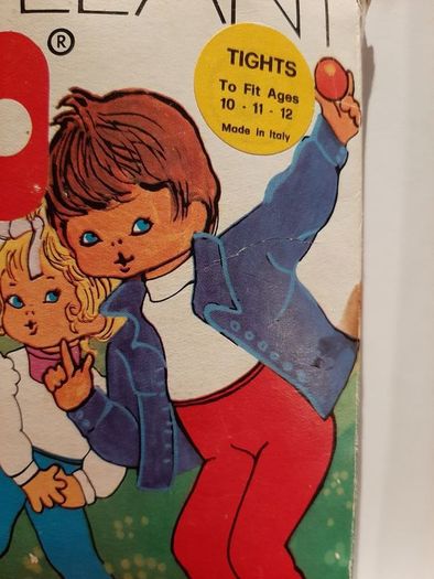 New childs red tights in unopened wrapping