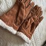 Suede Gloves Image 2