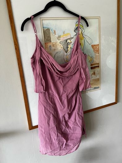 Reformation dress Doris in sugar plum
