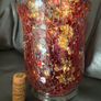 Yankee Yankee Candle Mosaic Candle Holder Multicolored Ombre Red Orange Yellow Image 2