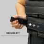 15KG Adjustable Weighted Vest, Running Weight Vest, with 30 Metal Weights, Reflective Strips, for Running, Exercise Image 3