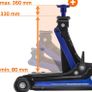 Hydraulic Trolley Jack up to 2.5T Image 4