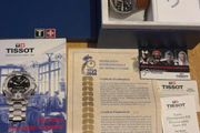 Rare Tissot Atollo FIM 1904 2004 Centenary Chronograph Full Set Box Papers Receipt  Certificate