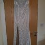 So Amazing strapless debs, bridal, bridesmaid special occasion dress size 10 ivory and gold Image 2