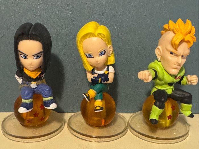 Dragon Ball Figures Set (Android 17, 18 & 16)