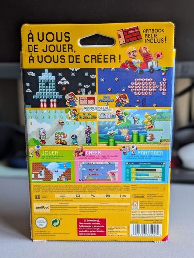 Super Mario Maker WiiU Game