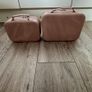 Calco Two Pink Pattern Vanity Cases Image 2