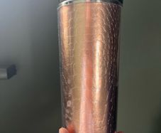 Rose Gold Thermal Coffee Cup